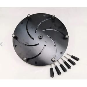 Jumbo bakke 35 cm med M33x3,5 gjenger