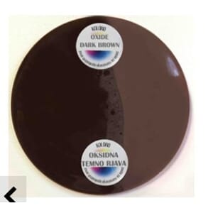 Koloro EPO fargepasta Oxide Mørk Brun 50 gram for epoksy