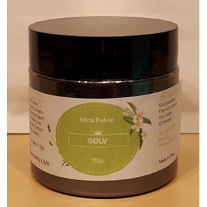 MICA FARGEPULVER SØLV 25 gram FOR EPOKSY