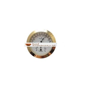 Termostat/hygrostat 43mm for innfelling