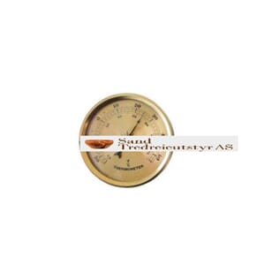 Termometer 70mm gullfarge