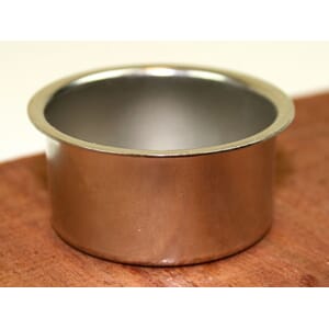 5 STK LYSHOLDER 41mm I KROM FARGE