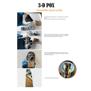 3D-POX Epoksy innlegg 1200 gram