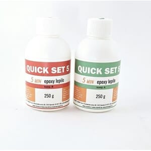 Quick set 5 epoksylim 250+250 gram