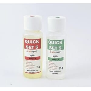 Quickset 5 epoksylim 75+75 gram