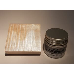 Goldfinger pyntevoks perle sølv 50ml