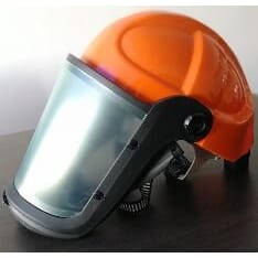 Komplett hjelm med visir