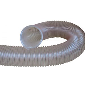 Fleksibel slange 65mm 3 meter lang